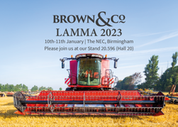 Join Brown&Co at LAMMA 2023