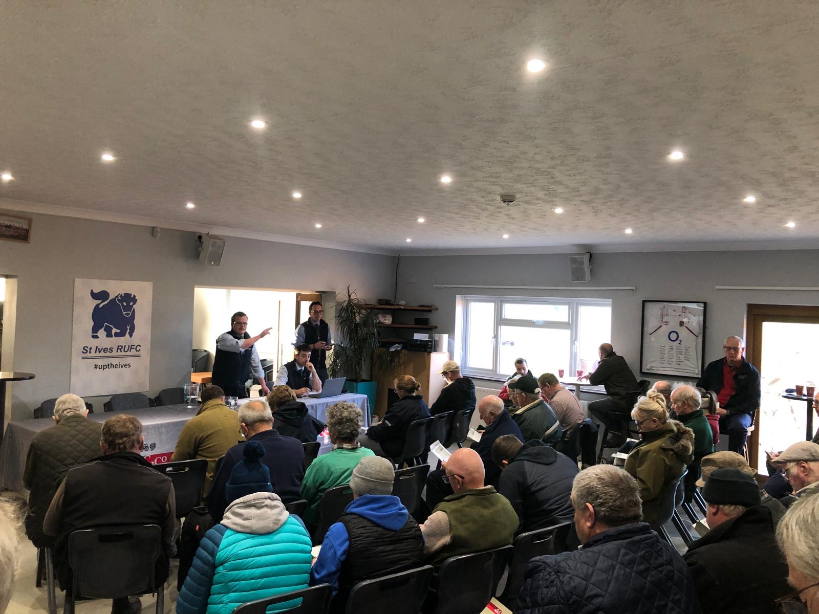 Short Supply Sees Record Breaking Prices Achieved At Annual Brown&Co St Ives Hay & Straw Auction