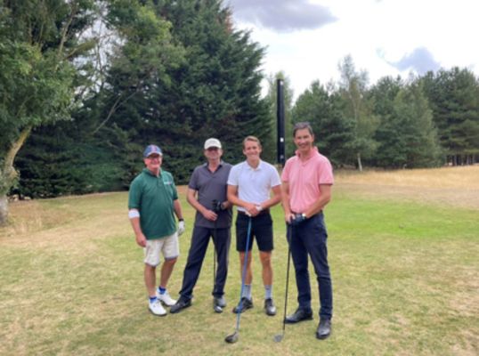 Norwich golfing 'Legends' tee off for charity