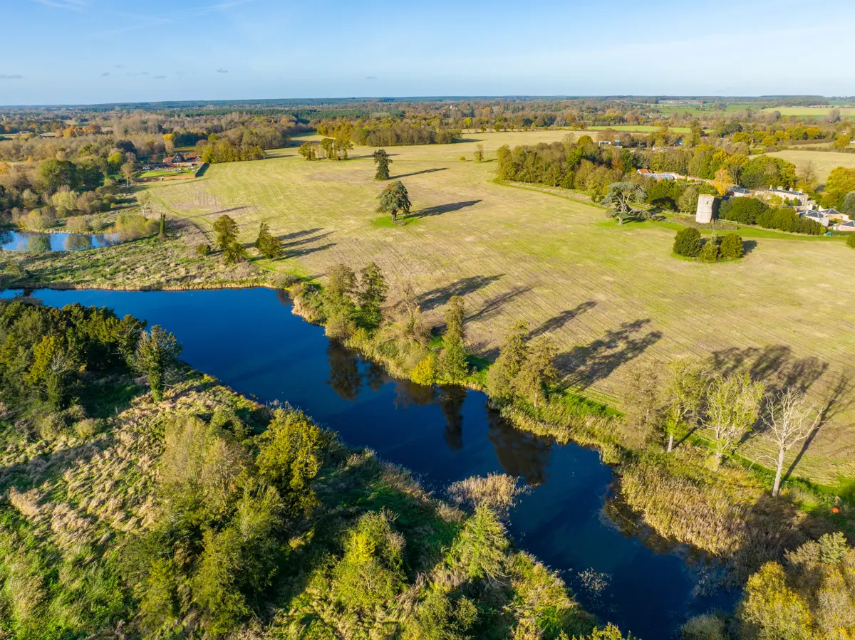 The historic Fornham Park near Bury St Edmunds, is currently being marketed for a guide price of £2,500,000