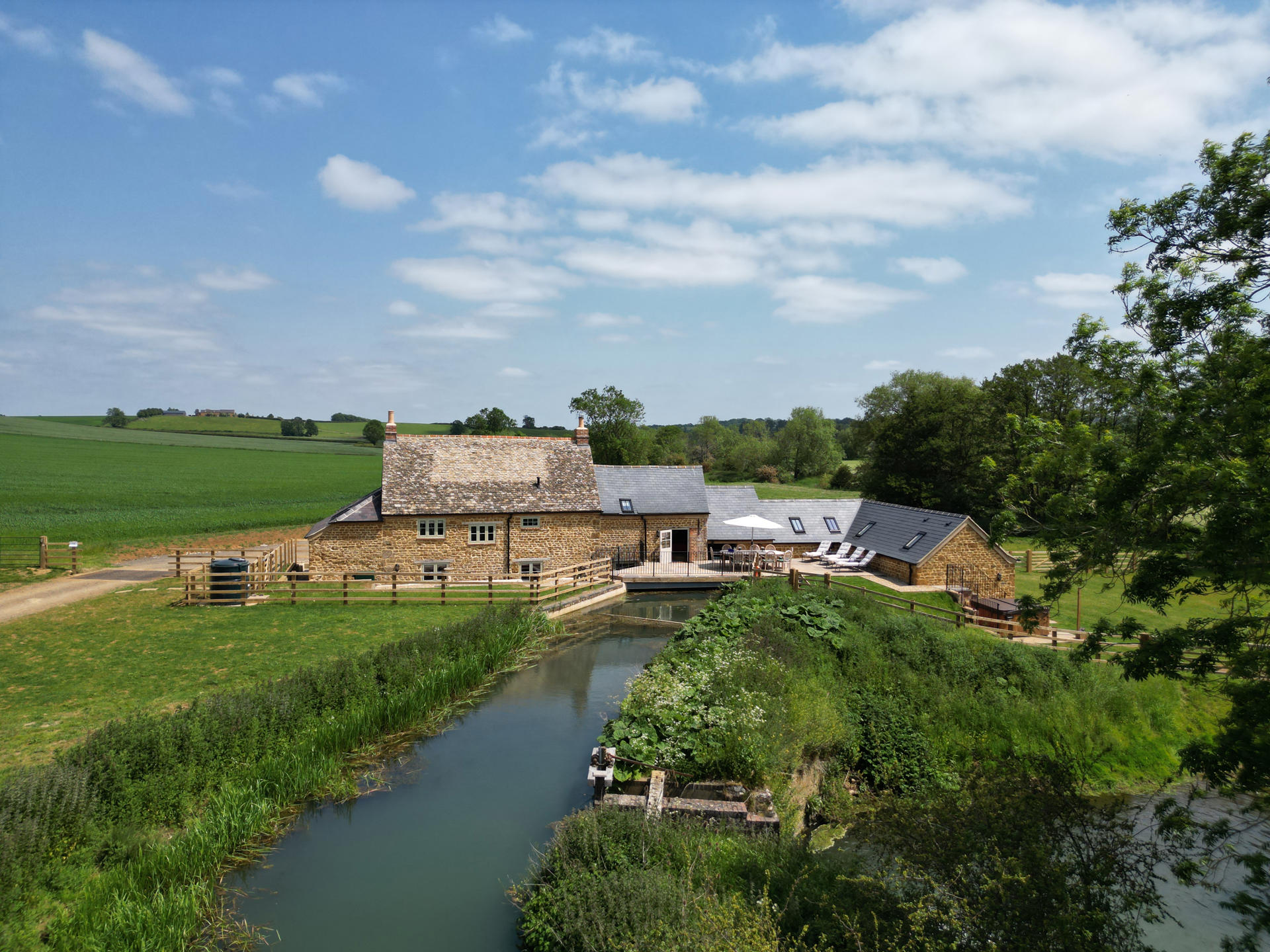 Farming family conversion of watermill to successful holiday let