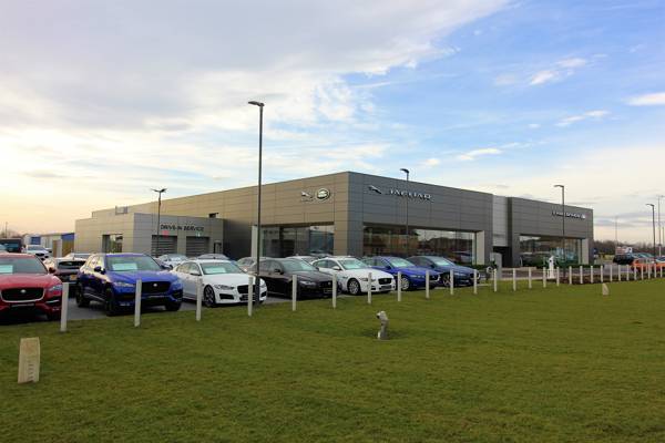 Teal Park, home to Jaguar Land Rover.