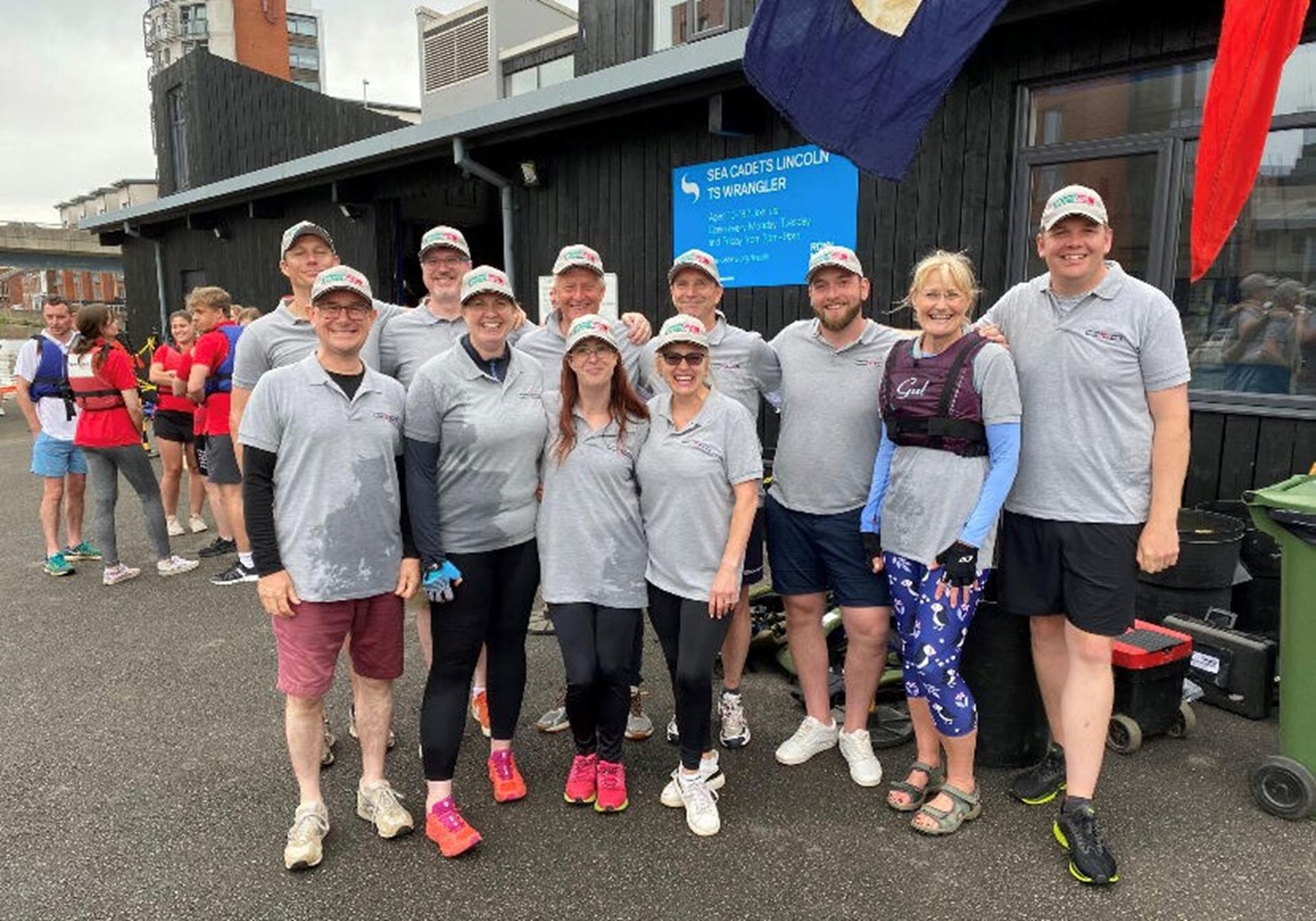Lincoln team come third in fund-raising Dragon Boat race