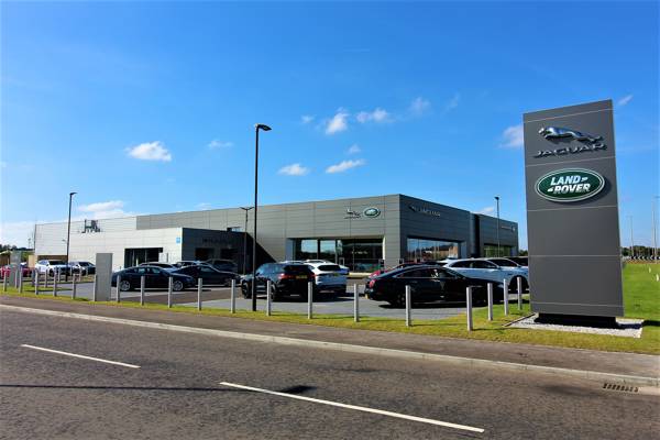 Jaguar Land Rover at Teal Park.
